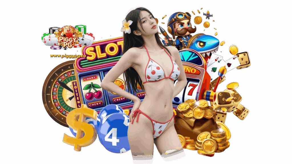 piggypg รวบรวมเกมสล็อตหลากหลายรูปแบบ ลุ้นกำไรได้ต่อเนื่อง